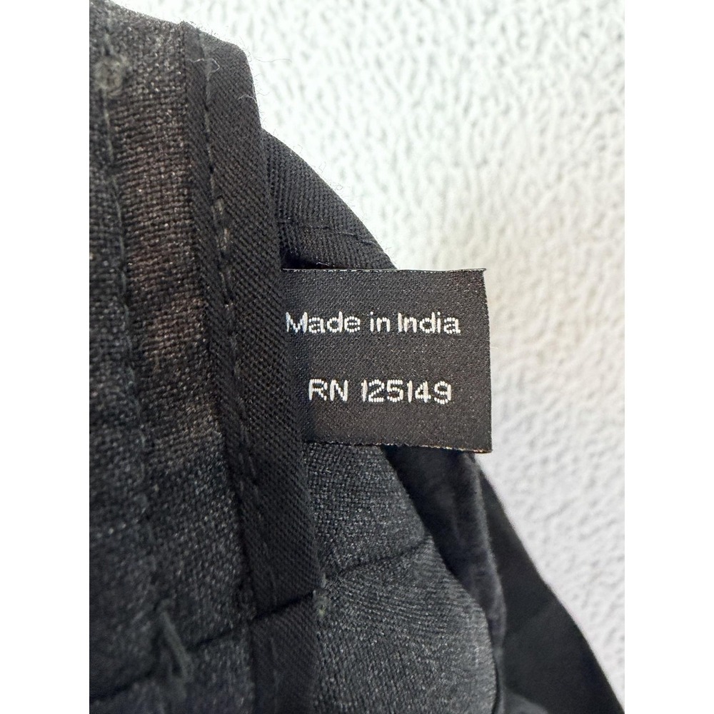 Topman Dress Pants Mens 34x30 Gray Ultra Skinny Stretch Business Formal Office - Picture 8 of 11